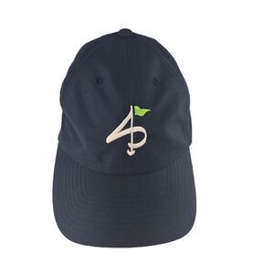 Level Wear Course Embroidery Dark‎ Blue Hook & Loop Adjustable Baseball Cap